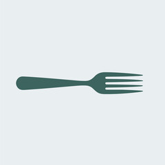 plastic fork for one time silver fork front view with spoon cuttlery, three finger fork with fork head and silver spoon.Taking foods for eating,spoon with silver handle.Stainless steel metal forks.