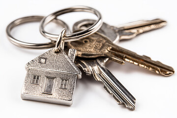 House keys homeownership new beginning silver keys real estate