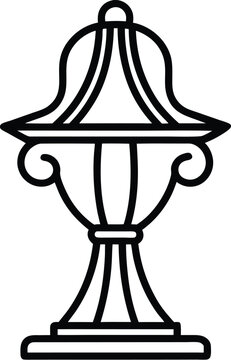 recommend clip art: Table lamp silhouette, table lamps black silhouette, table lamp vector