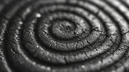 Naklejka premium Close-up circular texture