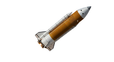 Isolated Space Shuttle Discovery