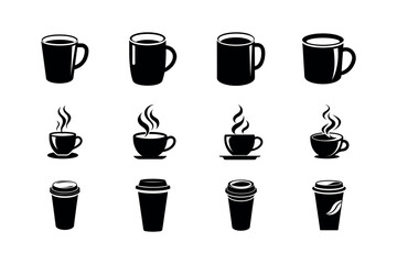 Set of coffee mug and cup