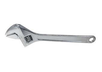Adjustable wrench isolated