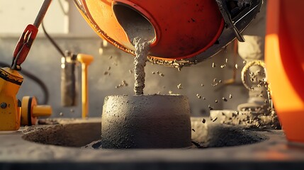 Metal Pouring in Industrial Casting Process