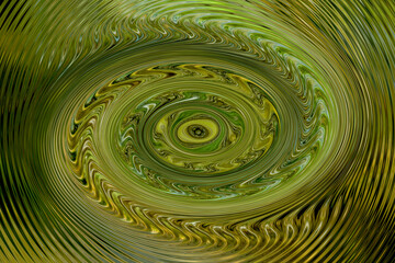 abstrakcja w odcieniach zieleni, spiralny wzór z organiczną teksturą, energetyczny motyw natury do nowoczesnych projektów graficznych © Henryk Guziak