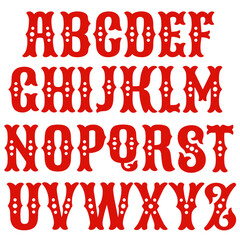 Letras de circo © Gustavo