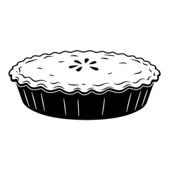 Delicious Homemade Apple Pie A Classic Dessert Recipe Illustration
