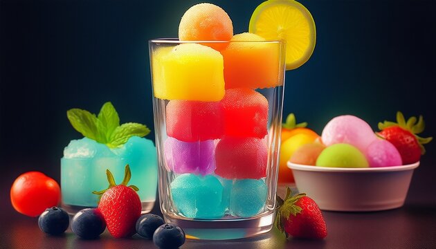 Eisw&uuml;rfelbecher &ndash; Frozen Drinks Style