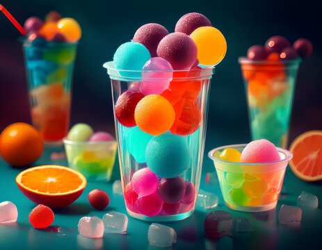 Eisw&uuml;rfelbecher &ndash; Frozen Drinks Style