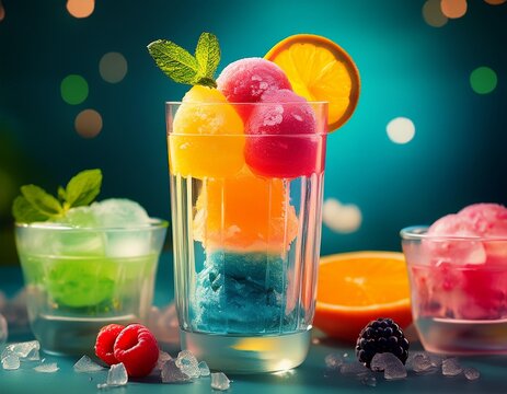 Eisw&uuml;rfelbecher &ndash; Frozen Drinks Style
