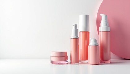 Pure white backdrop showcasing cosmetic items, design, background, photography