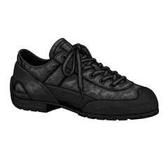 Stylish Black Low-Top Sneakers Comfortable & Durable Design