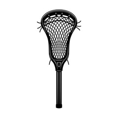 Lacrosse Stick A Detailed Illustration of Equipment for the Sport