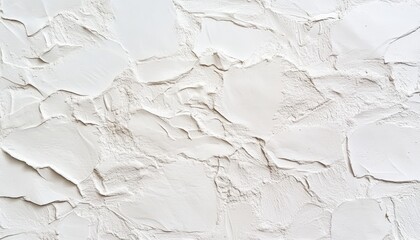 Obraz premium Textured, white stucco wall