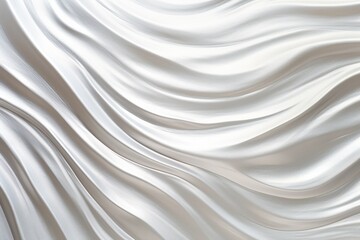 Obraz premium Draped Off-White Fabric Texture