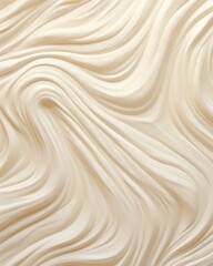 Abstract Cream-Colored Undulating Surface Texture