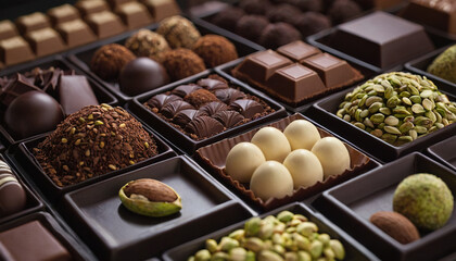 Luxury Assorted Chocolate Box for Gifts and Celebrations