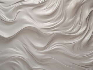 Fototapeta premium Abstract Rendering of Undulating Off-White Surface