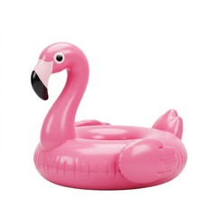 Pink Inflatable Flamingo Pool Float