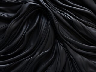 Fototapeta premium Dark Gray Fabric Drape Texture