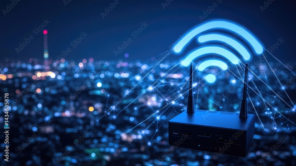 Poster industrial-grade routers and edge computing devices powering smart operations