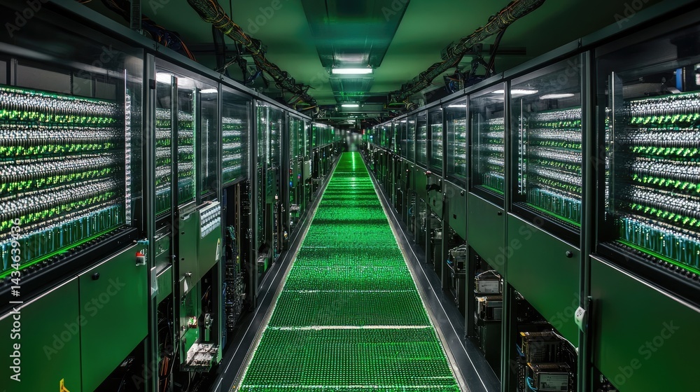 Aufkleber robotic assembly of pcbs in an electronics plant with automated pick-and-place machines in action, n
