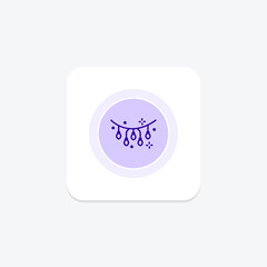 Night Garden Light, vector, pixel perfect, illustrator file