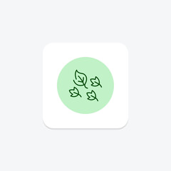 Leaves Falling, vector, pixel perfect, illustrator file