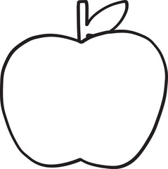 Seamless Apple Organic Fruit Illustration