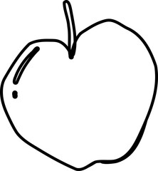Seamless Apple Organic Fruit Illustration