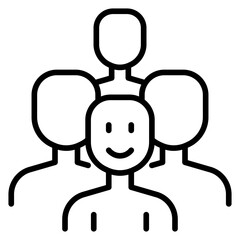 Influencer Line Icon