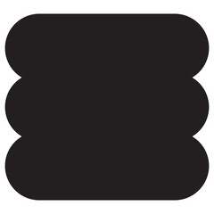 Geometric Brutalist Shape Frame