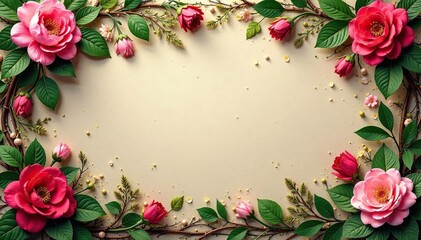 Intricate blooms & vines, rich hues, woven texture, textile, colorful