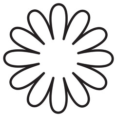 Abstract Asterisk Geometric Brutalist Shape