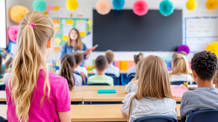 Engaged classroom for attendance awareness and student participation in educational activities