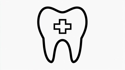 Obraz premium Dental Health Icon Graphic (1)