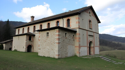 abandoned monastery in Bobbio - Piacenza - Italy