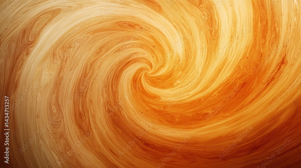 Aufkleber abstract texture with golden brown swirls and concentric pattern for creative backdrop and decoratio