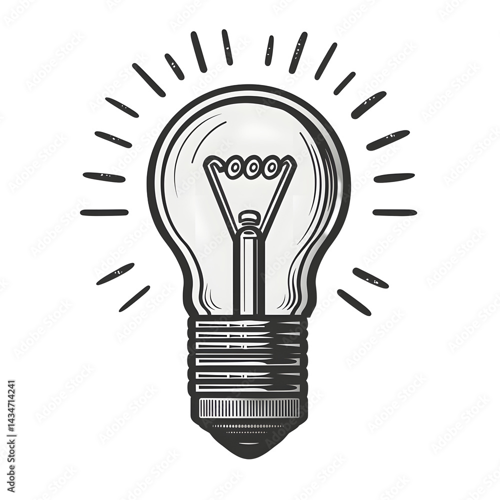 Poster a stylized lightbulb icon with a stack of coins and a money symbol below symbolizing the potential f