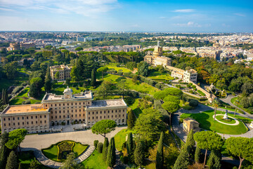The Papal Basilica of Saint Peter in the Vatican, or simply Saint Peter's Basilica, is a church of the Italian High Renaissance located in Vatican City, an independent microstate enclaved within the c