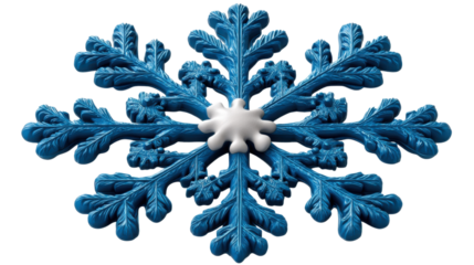 snowflake isolated on white background