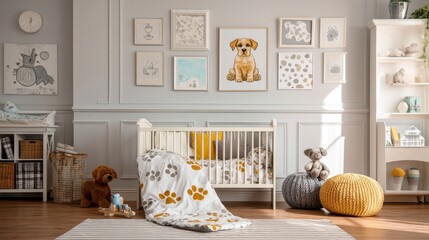 Cozy and Playful Nursery with Decor