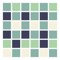 Square Grid Geometric Brutalist Shape