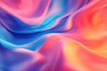 Obraz premium Abstract Colorful Fluid Waves.