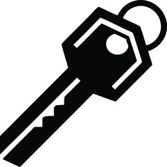 room key vector icon.
