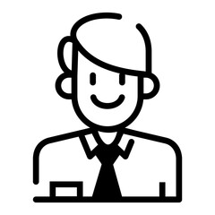 office worker icon