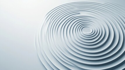 Fototapeta premium Abstract concentric circles design