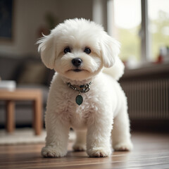 Obraz premium bichon frise portrait