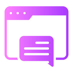 web gradient icon