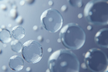 water droplets on a window with a blue background